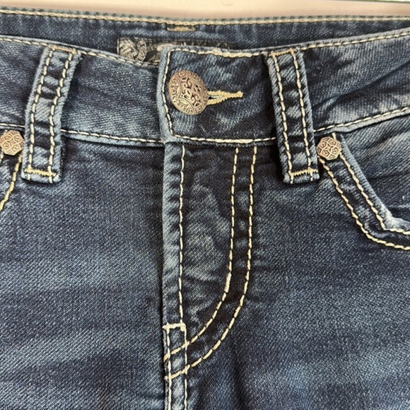 Silver Jeans Co. Suki Mid Capri Cropped Denim - Picture 5 of 14